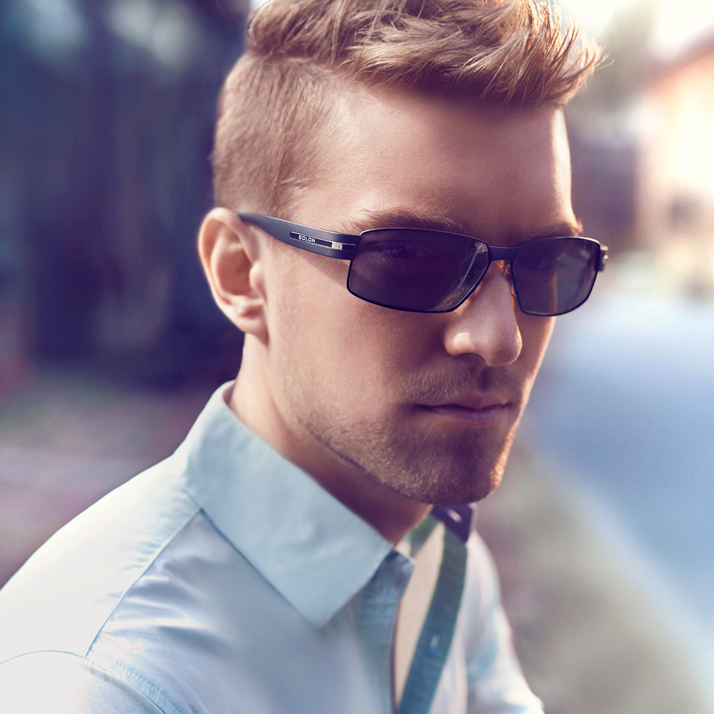 bolon暴龙太阳镜男 官方正品潮男时尚墨镜 高清偏光太阳镜 bl2256