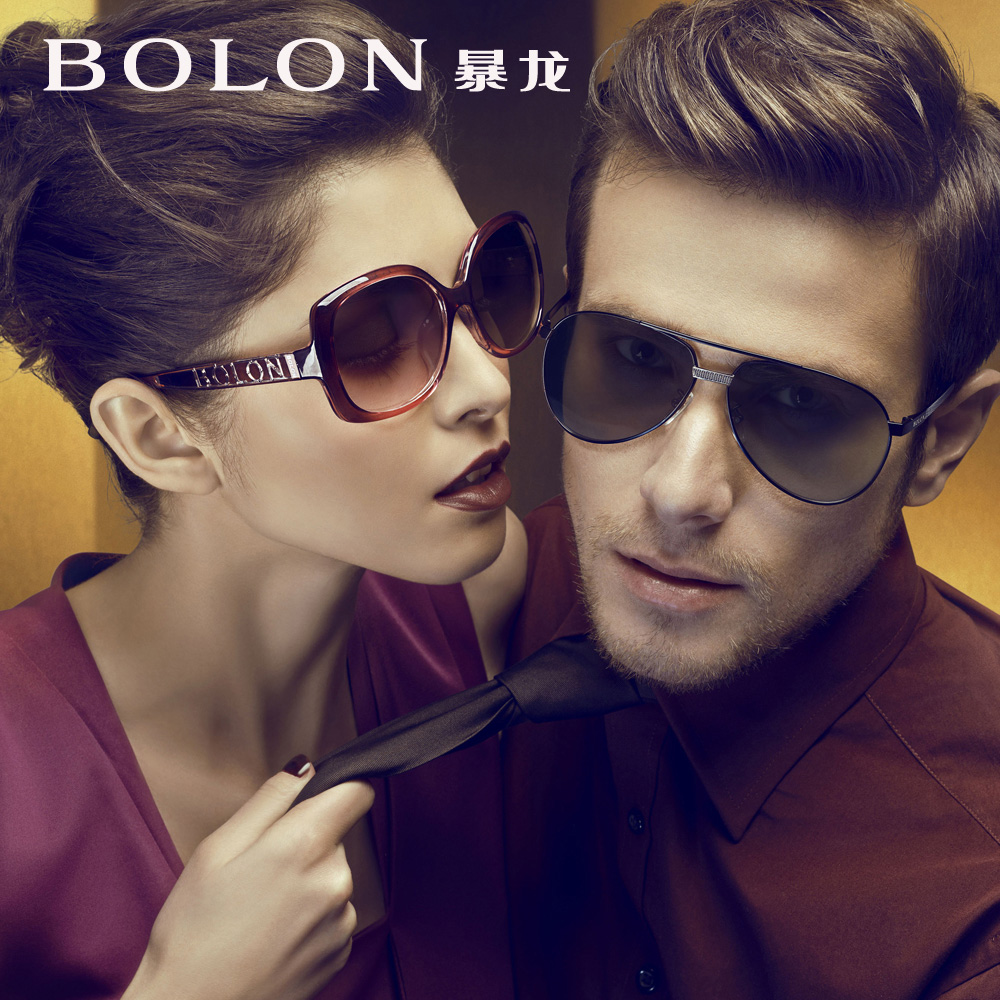 bolon暴龙太阳镜女2014新款太阳眼镜精品卡尔蔡司偏光镜bv176